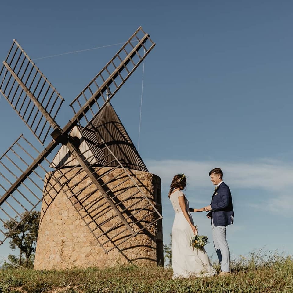 Mariage moulin fontainebleau en provence
